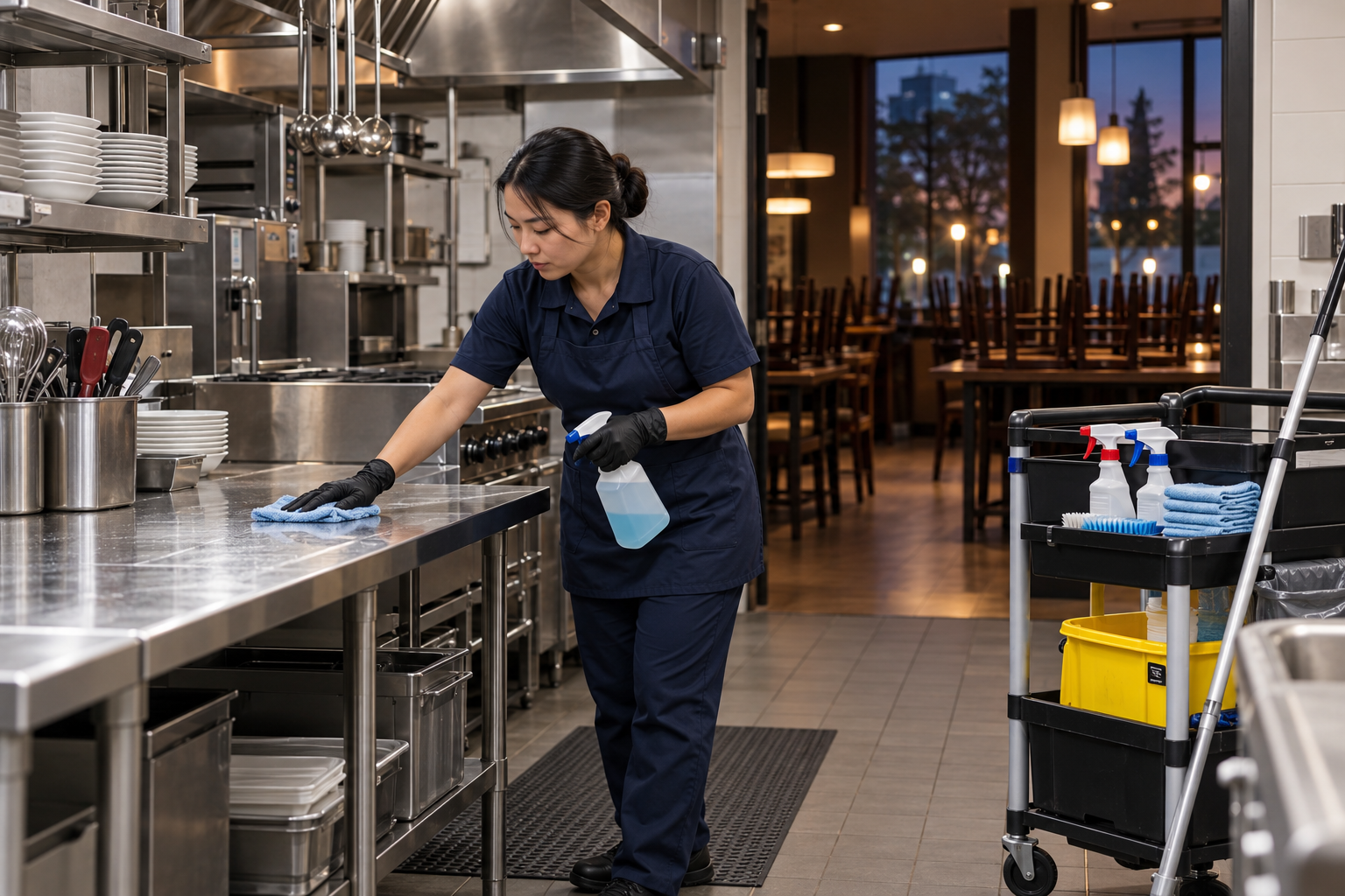 Why Restaurant Cleaning Matters After the Last Guest Leaves