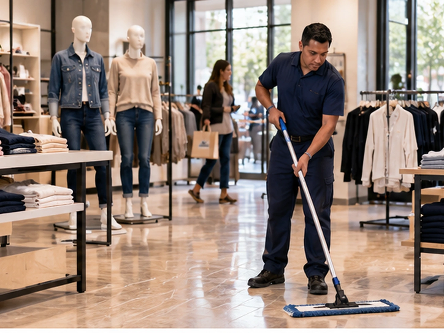 Maintaining Retail Stores During Business Hours