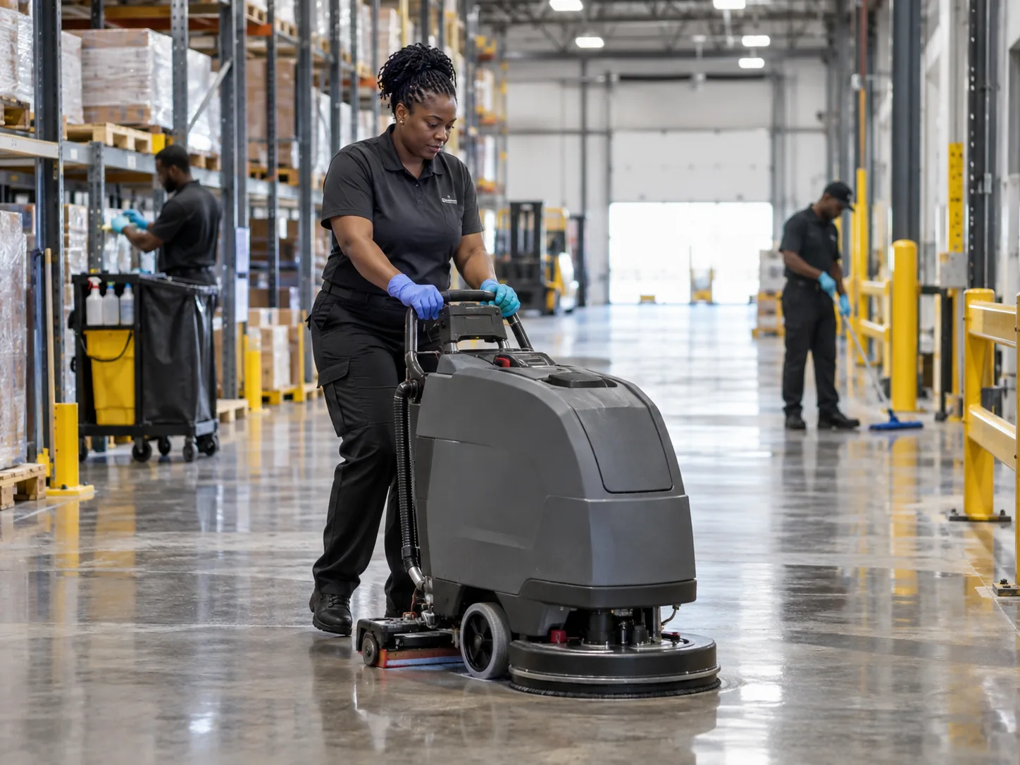 Warehouse & Industrial Cleaning service