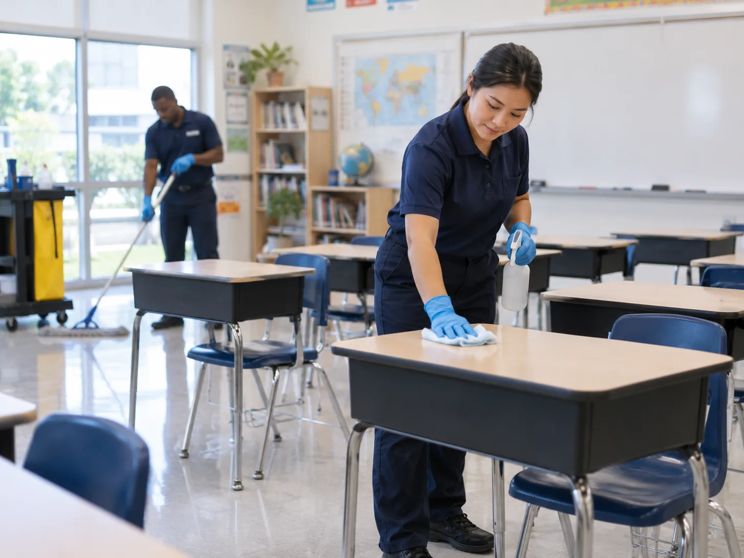 Learning Facility Cleaning service